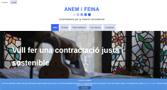 Desktop Screenshot of anemperfeina.org